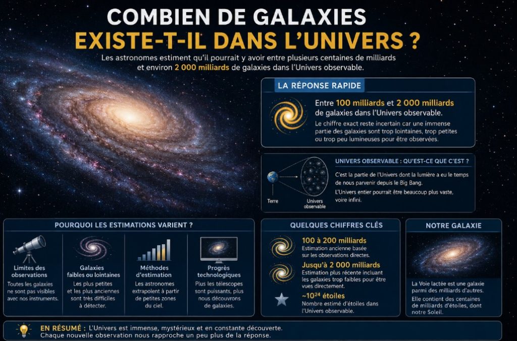 combien de galaxies dans l'univers